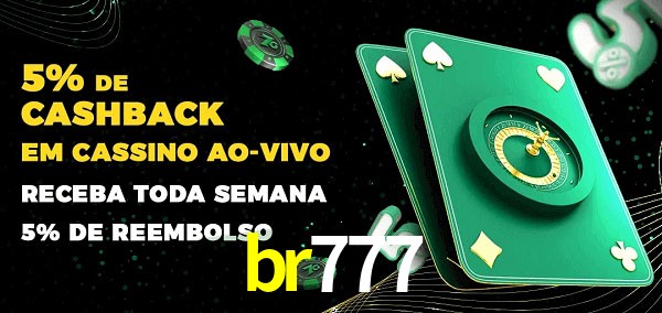 Promoções do cassino ao Vivo br777